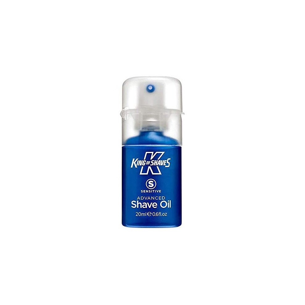 Hannsavers King Of Shaves Sensitive Advanced Shaving Oil For Men