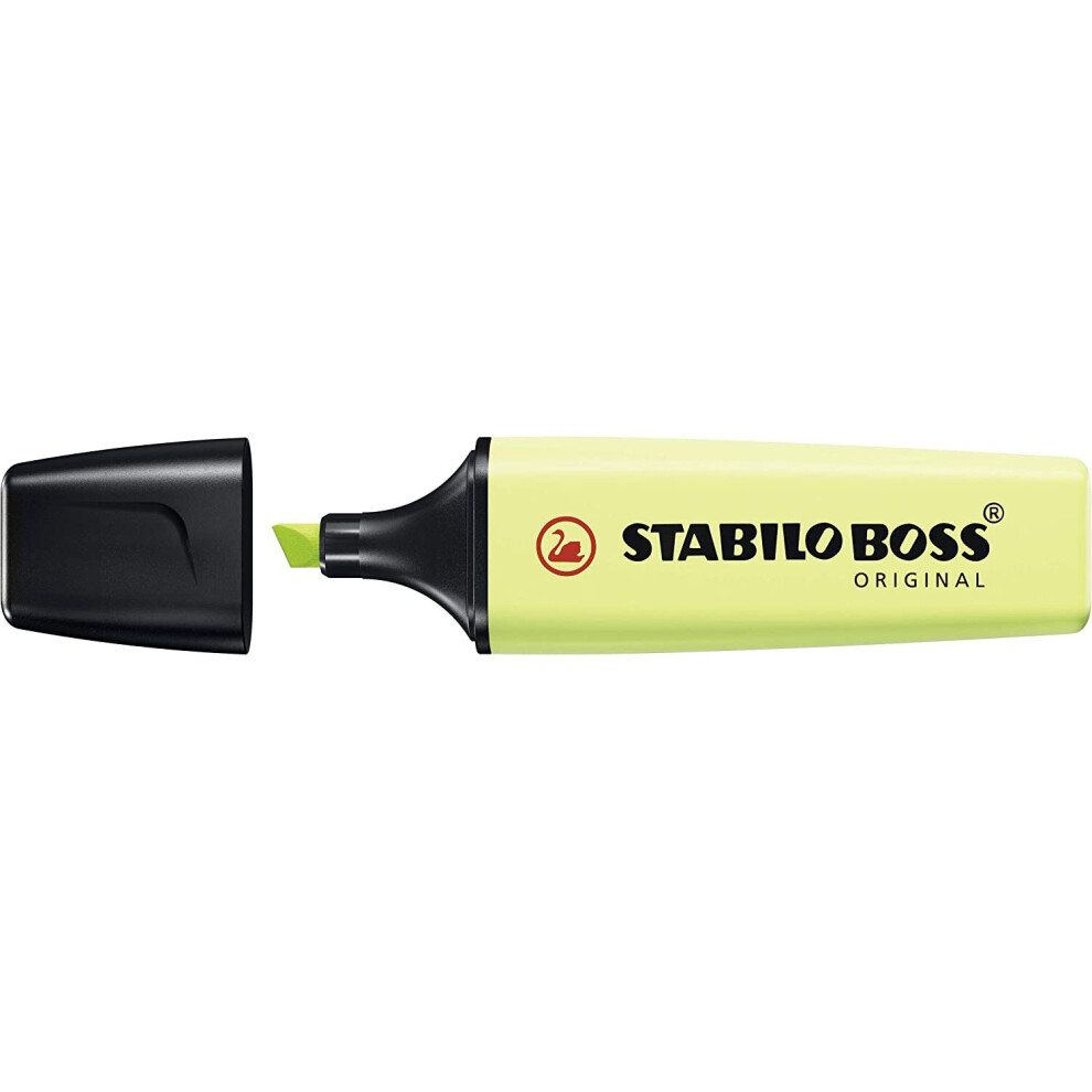 Stabilo Boss Pastel Highlighter Pen - DASH of LIME - Single - (70/133)