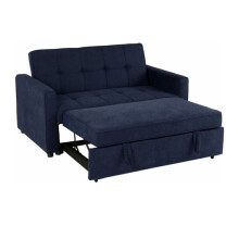 Atlas Sofa Bed - Navy Blue Fabric