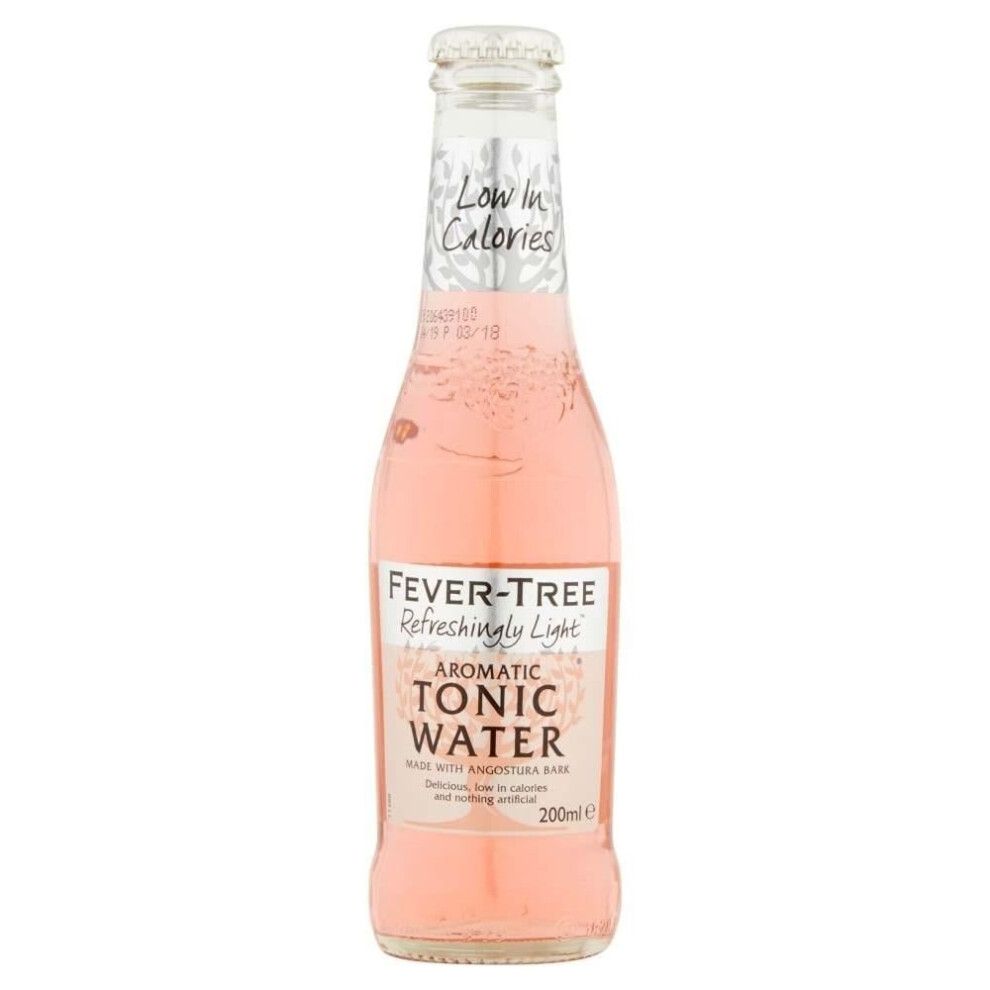 Fever-Tree Light Aromatic Tonic Water 24 x 200ml