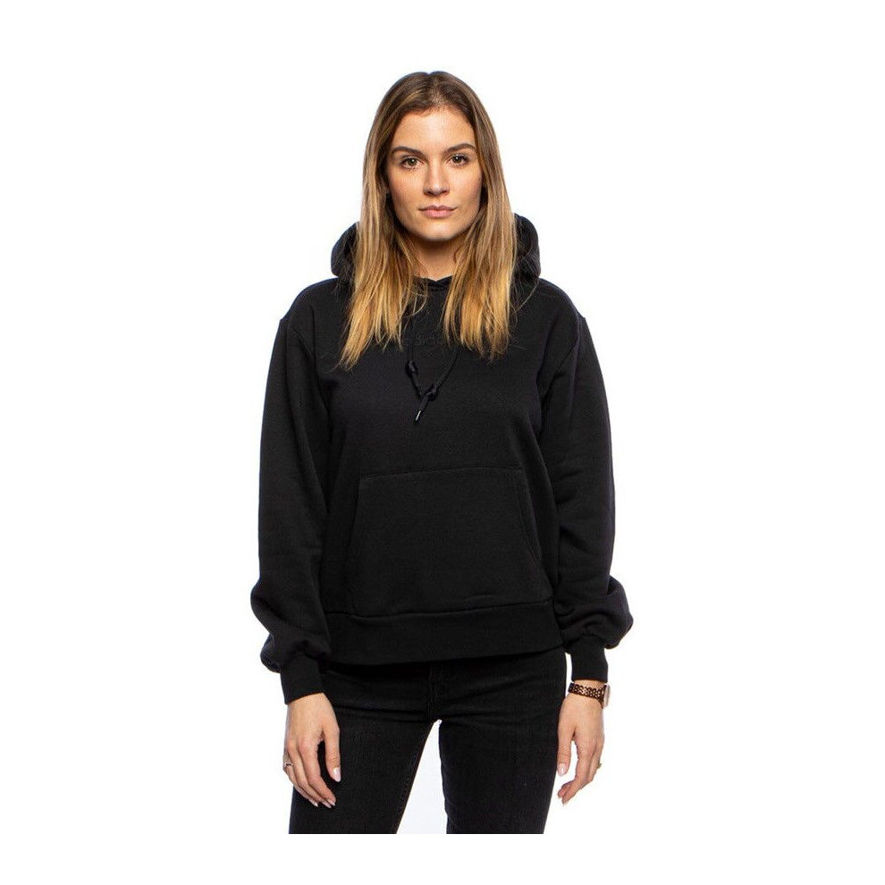 (UK4) adidas Originals Cosy Must Haves Womens Hoodie Hooded Sweatshirt Black H33337