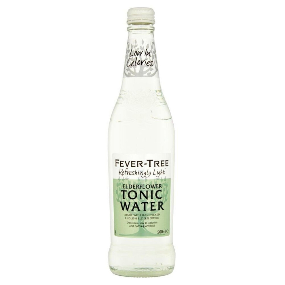 Fever-Tree Light Elderflower Tonic Water 24 x 200ml