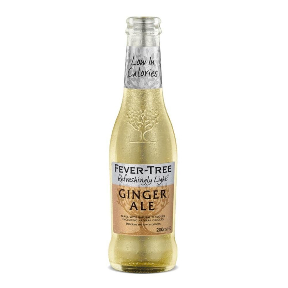 Fever-Tree Light Ginger Ale 24 x 200ml