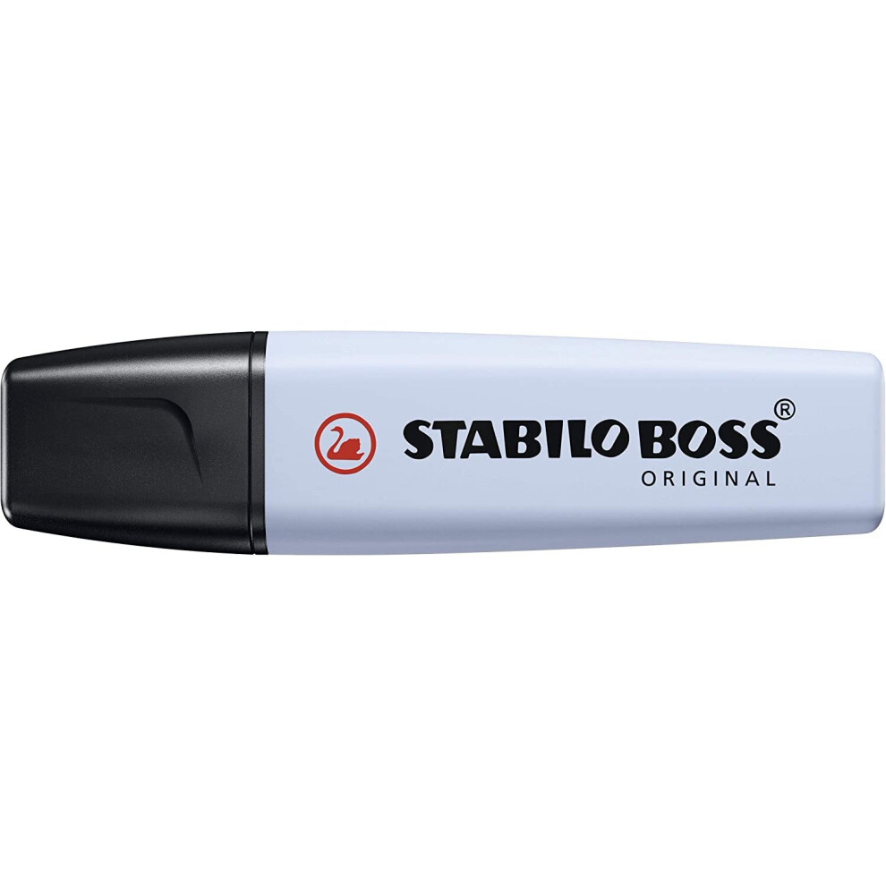 Stabilo Boss Highlighter Pens - Original Pastel Highlighter - CLOUDY BLUE - Single (70/111)