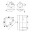 Bathroom Floor Standing Corner Vanity Unit White Gloss Single Door Flat Pack 5