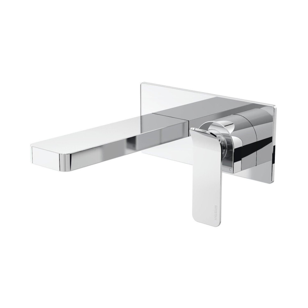 Bristan Alp Wall Mounted Basin Mixer Tap Single Lever Modern Chrome ALP WMBAS C