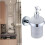 Wall Mounted Bathroom Kitchen Soap Dispenser Shower Gel Liquid Pump 2