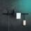 Hansgrohe hansgrohe WallStoris Shower Bathroom Deep Storage Basket Matt Black Modern 4