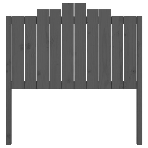 VidaXL (grey, 106 x 4 x 110 cm) vidaXL Bed Headboard Bedroom Bed Header Decorative Headboard Solid Wood Pine