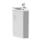 Bathroom Floor Standing Corner Vanity Unit White Gloss Single Door Flat Pack 3