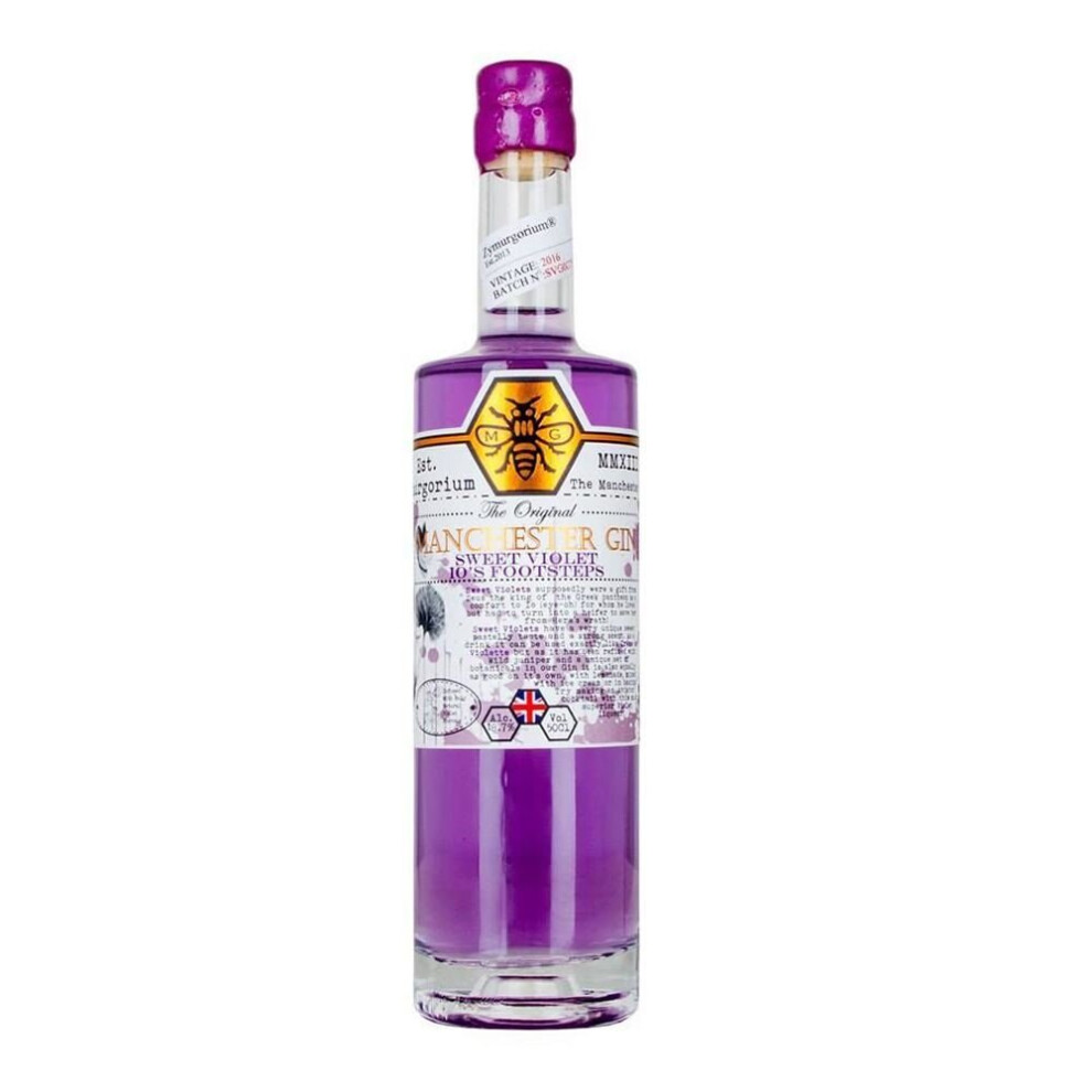 Zymurgorium Sweet Voilet Gin Liqueur 50Cl - Handcrafted Floral Gin From Manchester's Original Micro-Distillery