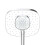 Mira-Showers Mira Evoco Dual Thermostatic Mixer Shower Adjustable Fixed Heads Chrome Modern 11
