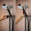 Mira-Showers Mira Evoco Dual Thermostatic Mixer Shower Adjustable Fixed Heads Black Modern 8