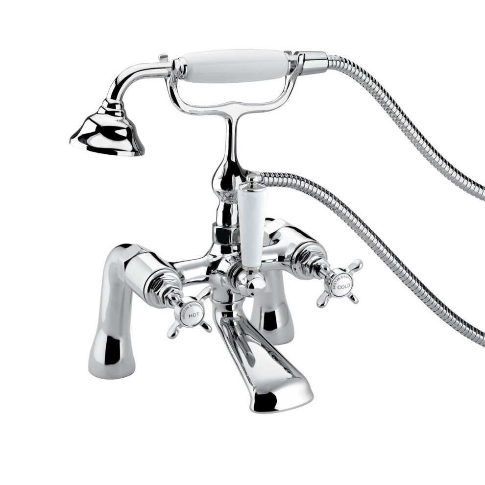 Bristan 1901 Bathroom Bath Shower Mixer Tap Chrome Traditional N BSM C CD