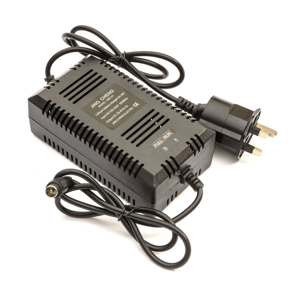 24v Charger 2A Mobility Scooter 250W-450W Lithium Battery RCA 10.5mm EU/UK Plug