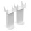 NRG (White) NRG Floor Mounting Feet Support Legs Kit for Flat Panel Radiators 2