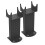 NRG (Black) NRG Floor Mounting Feet Support Legs Kit for Flat Panel Radiators 2
