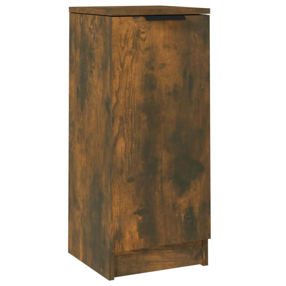Vidaxl (Smoked Oak, 1) Sideboard Engineered Wood Side Cabinet Home Organiser Cupboard Highboard