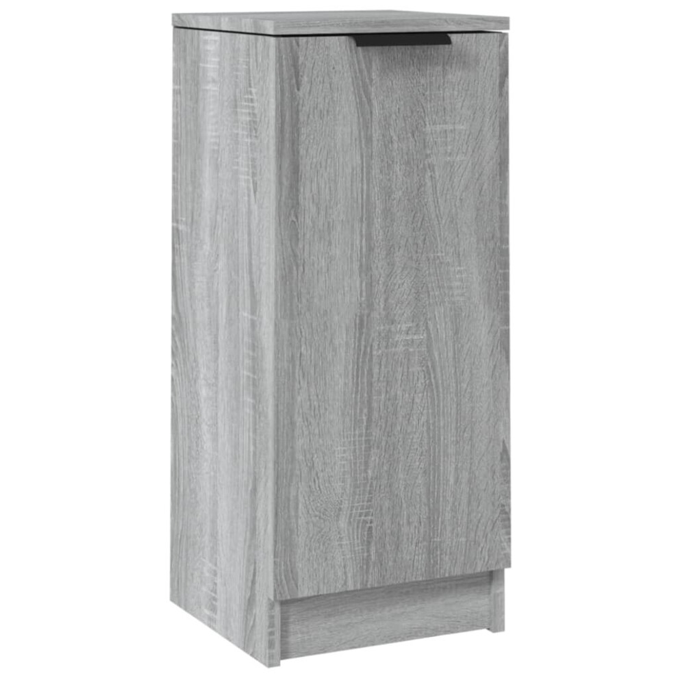 Vidaxl (Grey Sonoma, 1) Sideboard Engineered Wood Side Cabinet Home Organiser Cupboard Highboard