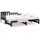 VidaXL (black, 80 x 200 cm) vidaXL Solid Wood Pine Pull-out Day Bed Wooden Sofa Bed Multi Colours/Sizes 1