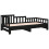 VidaXL (black, 80 x 200 cm) vidaXL Solid Wood Pine Pull-out Day Bed Wooden Sofa Bed Multi Colours/Sizes 8