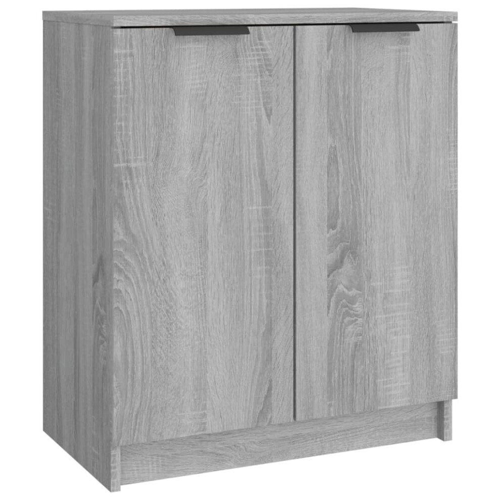 (grey sonoma) vidaXL Shoe Cabinet Engineered Wood Hall Shoe Holder Cupboard Organiser Shelf