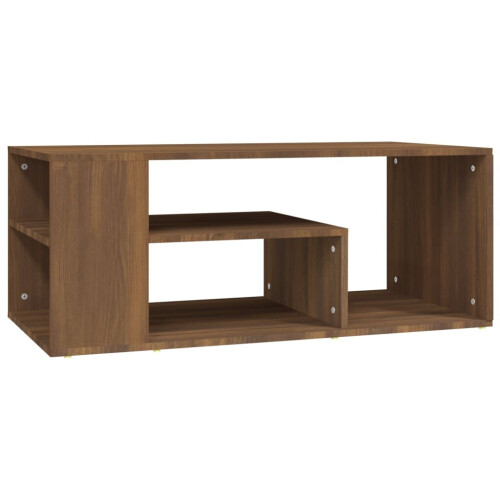 VidaXL (brown oak) vidaXL Coffee Table Engineered Wood Couch End Center Sofa Table Multi Colours