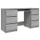 VidaXL (grey sonoma) vidaXL Writing Desk Computer Table Workstation Working Desk Engineered Wood 1