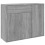VidaXL (grey sonoma) vidaXL Sideboard Storage Drawer Side Cabinet Engineered Wood Multi Colours 1