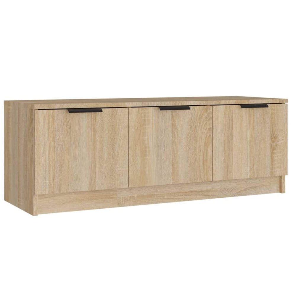 Vidaxl (Sonoma Oak) Tv Cabinet Entertainment Centre Tv Unit Media Cabinet Engineered Wood