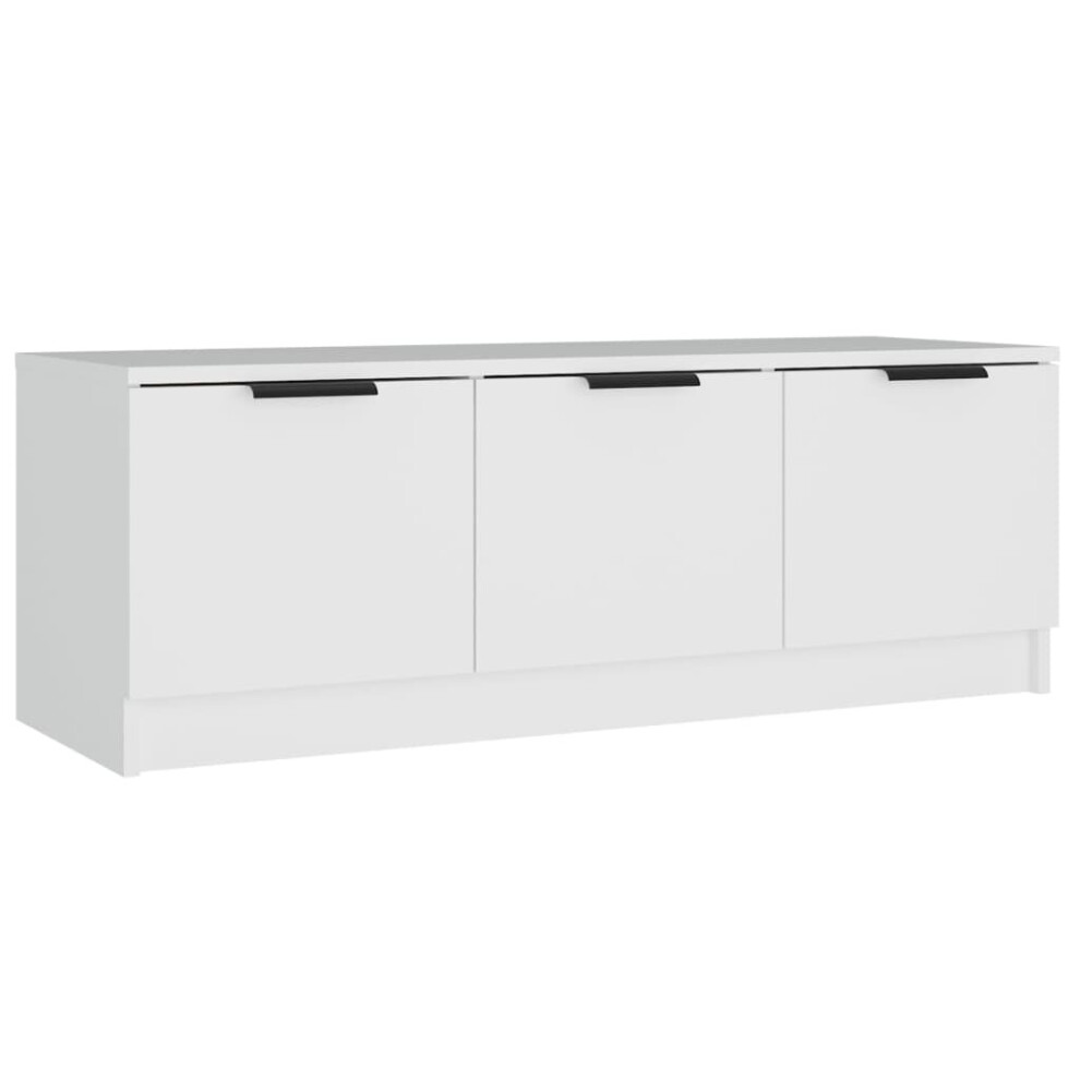 (white) vidaXL TV Cabinet Engineered Wood Entertainment Centre TV Unit Multi Colours