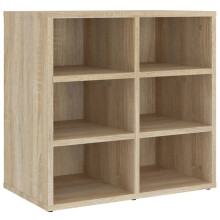 (sonoma oak, 1) vidaXL Shoe Cabinet Hallway Wall Mounted Shoe Storage Rack Shelf Cupboard