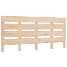 (brown, 200 x 3 x 80 cm) vidaXL Headboard Bedroom Bed Headboard Decorative Bed Header Solid Wood Pine