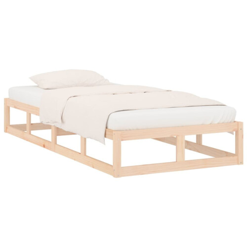 VidaXL vidaXL Massivholzbett 90x200 cm 2