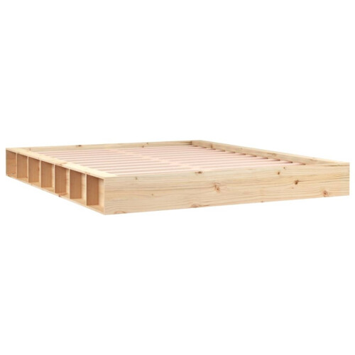 VidaXL vidaXL Massivholzbett 200x200 cm 2