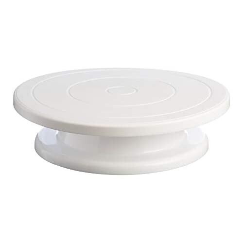 Mason Cash Mason Cash Cake Turntable 27cm, Porcelain, White