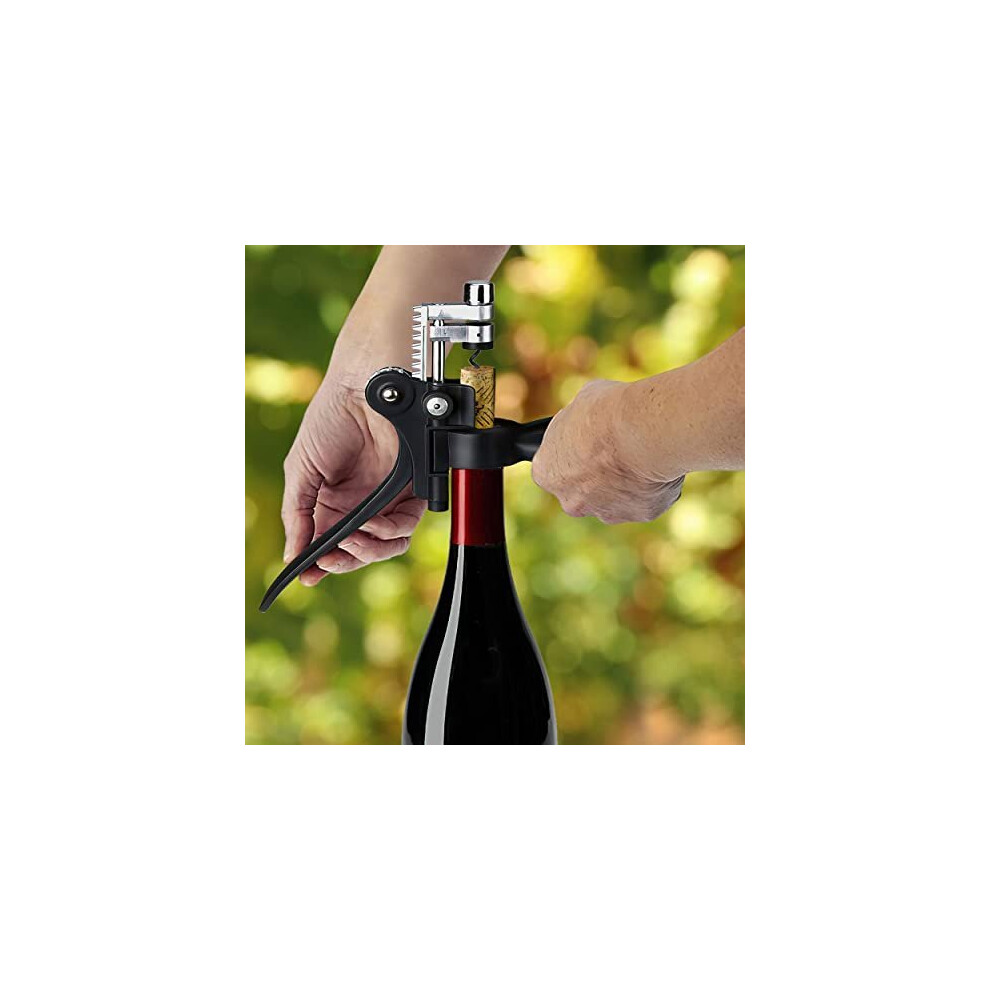 Professional Brass Wine Opener Corkscrew by Chabrias LTD