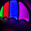 Samuel Alexander 60cm Multicoloured Infinity LED Hanging Parachute Christmas Gnome Gonk Light 2