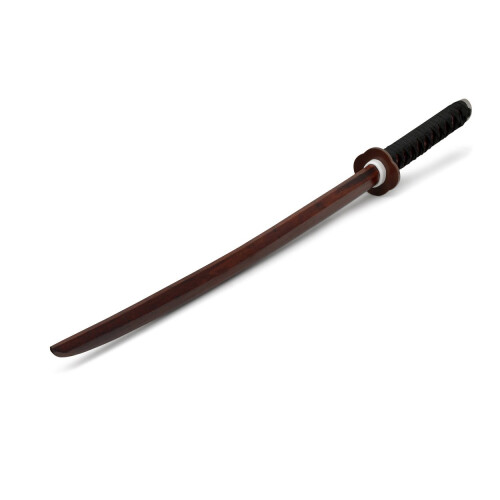 PLAYWELL CHERRY OAK WOODEN BOKKEN WITH ROPED HANDLE