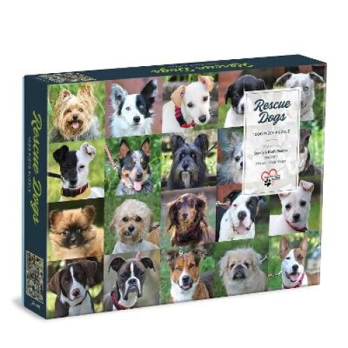 Rescue Dogs 1000 Piece Puzzle - Book
