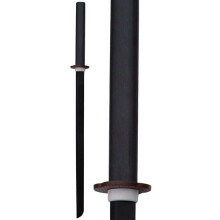 PLAYWELL NINJA WOODEN BLACK BOKKEN - 34"