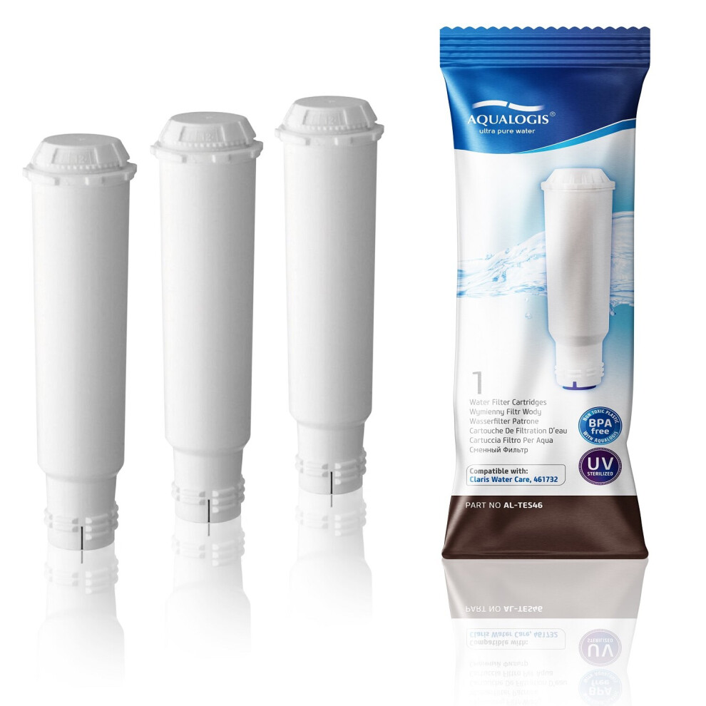 Aqualogis Coffee Machine Water Filter Cartridges For Krups F088 F088 01 Nivona Nirf 700 3Pk