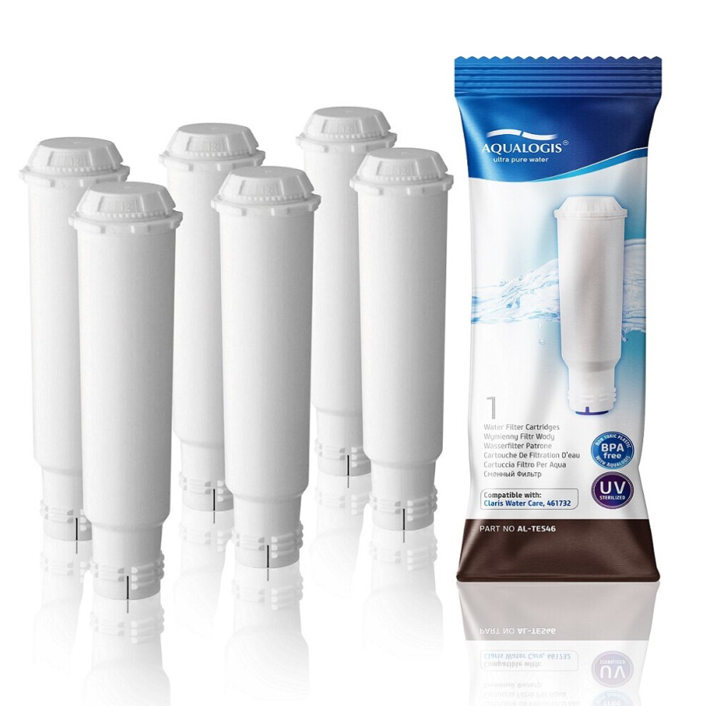 Coffee Machine Water Filter Cartridge for Krups F088 Nivona NIRF 700 Siemens TCZ60003 6pk