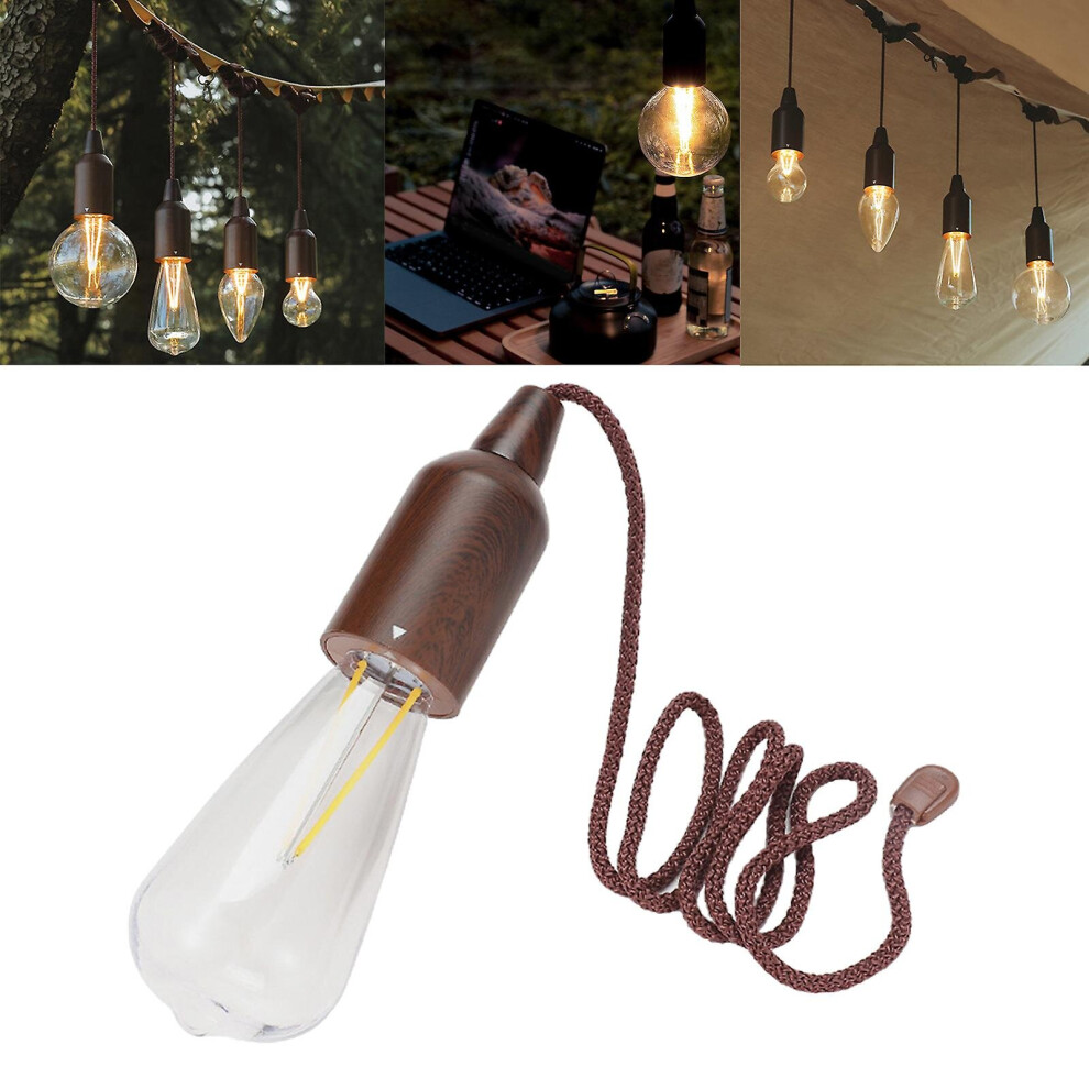 (6.5x22cm) Pull Camping Lamp Waterproof Hanging Atmosphere Light For Patio Garden Tent-image-OPC-P9VRYZ5-NEW