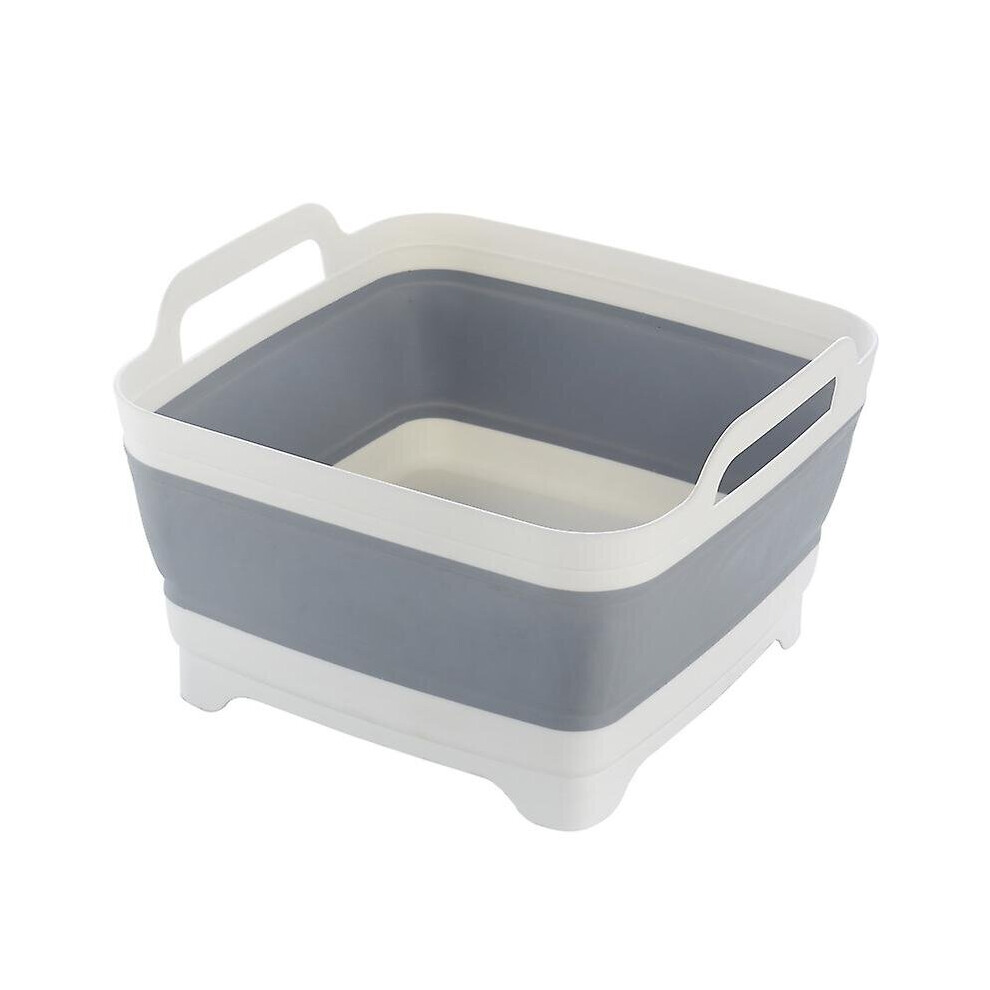 Collapsible Basin Portable Sink Folding Asphalt Basket Camping Washing Basin