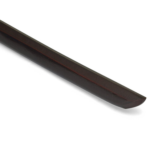 WOODEN ROPED BOKKEN WITH PLASTIC SCABBARD - CHERRY OAK 2
