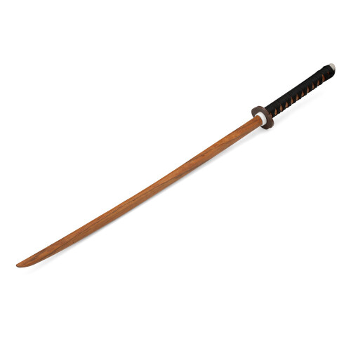 PLAYWELL WOODEN RED OAK BOKKEN WITH ROPED HANDLE