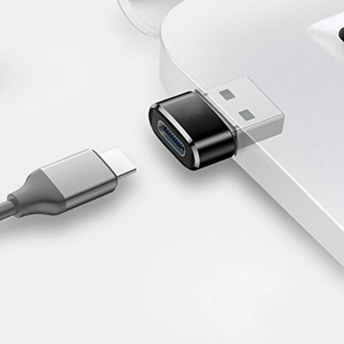 USB-C Female to USB 2.0 A Male Adapter Converter USB Type C Android 1