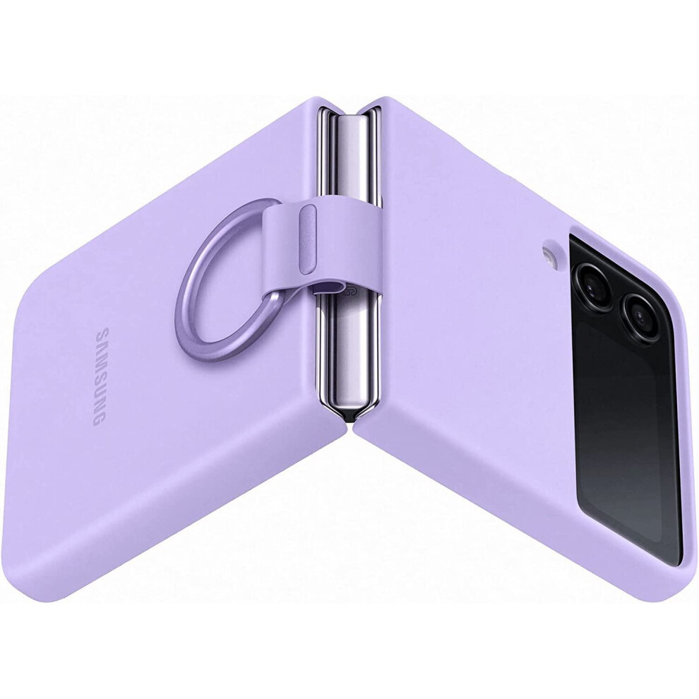 samsung-galaxy-z-flip-4-silicone-cover-with-ring-bora-purple