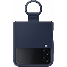 Samsung Galaxy Z Flip 4 Housse en silicone avec bleu marine - EF-PF721TNEGWW